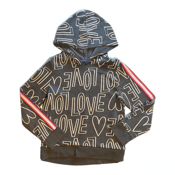 Cat & Jack Love Hoodie 7/8 - Picture 1 of 5